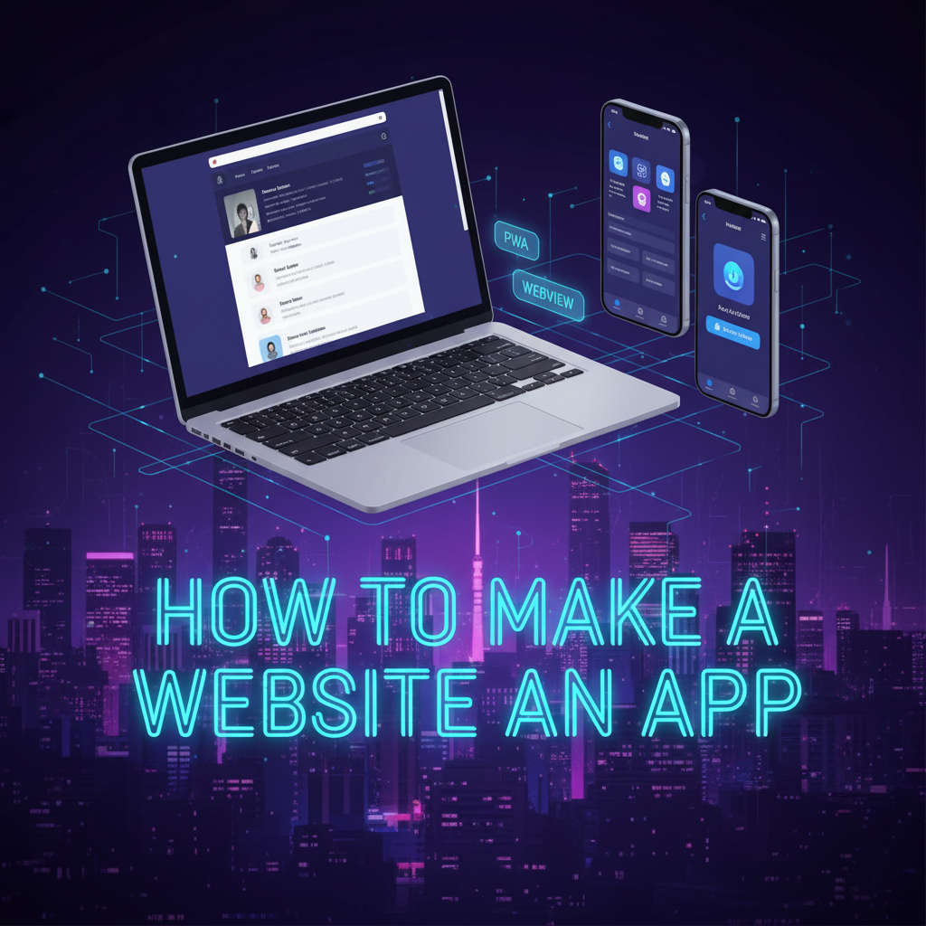 How to Turn a Website Into an App Easily