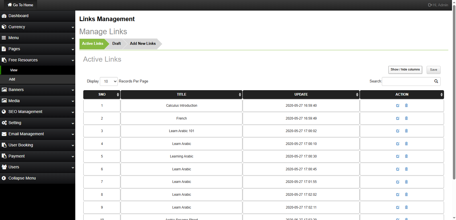 Etutor Management System