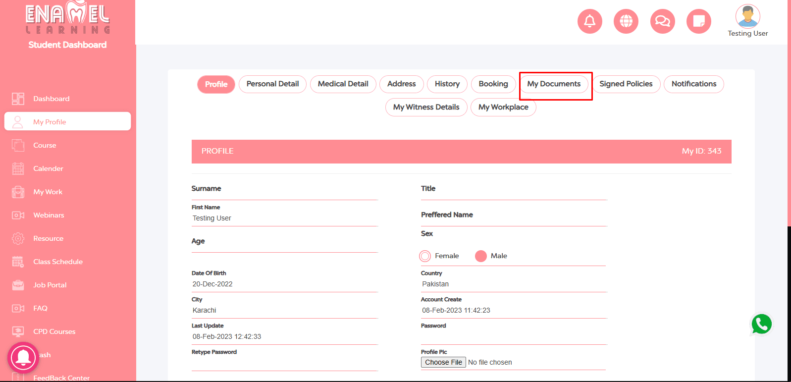 Learning Management System