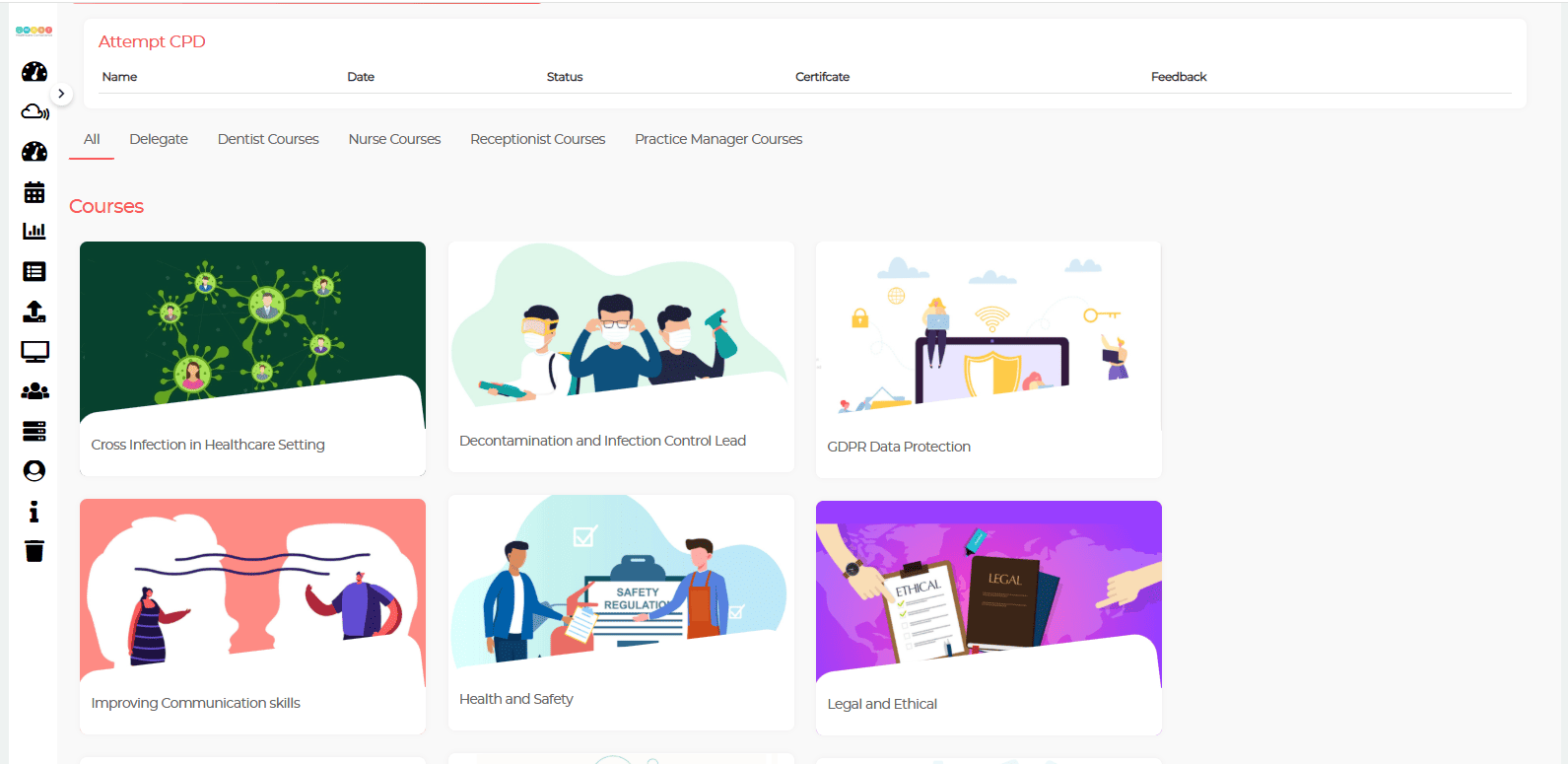 Health Compliance Management System
