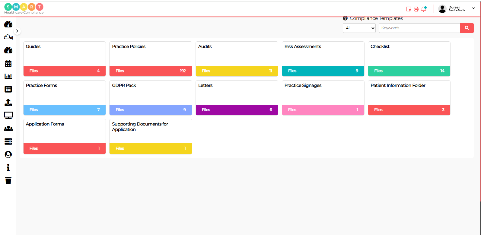 Health Compliance Management System